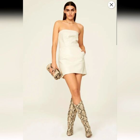 NONchalant Dixie Dress Size M Beige - Picture 1 of 9